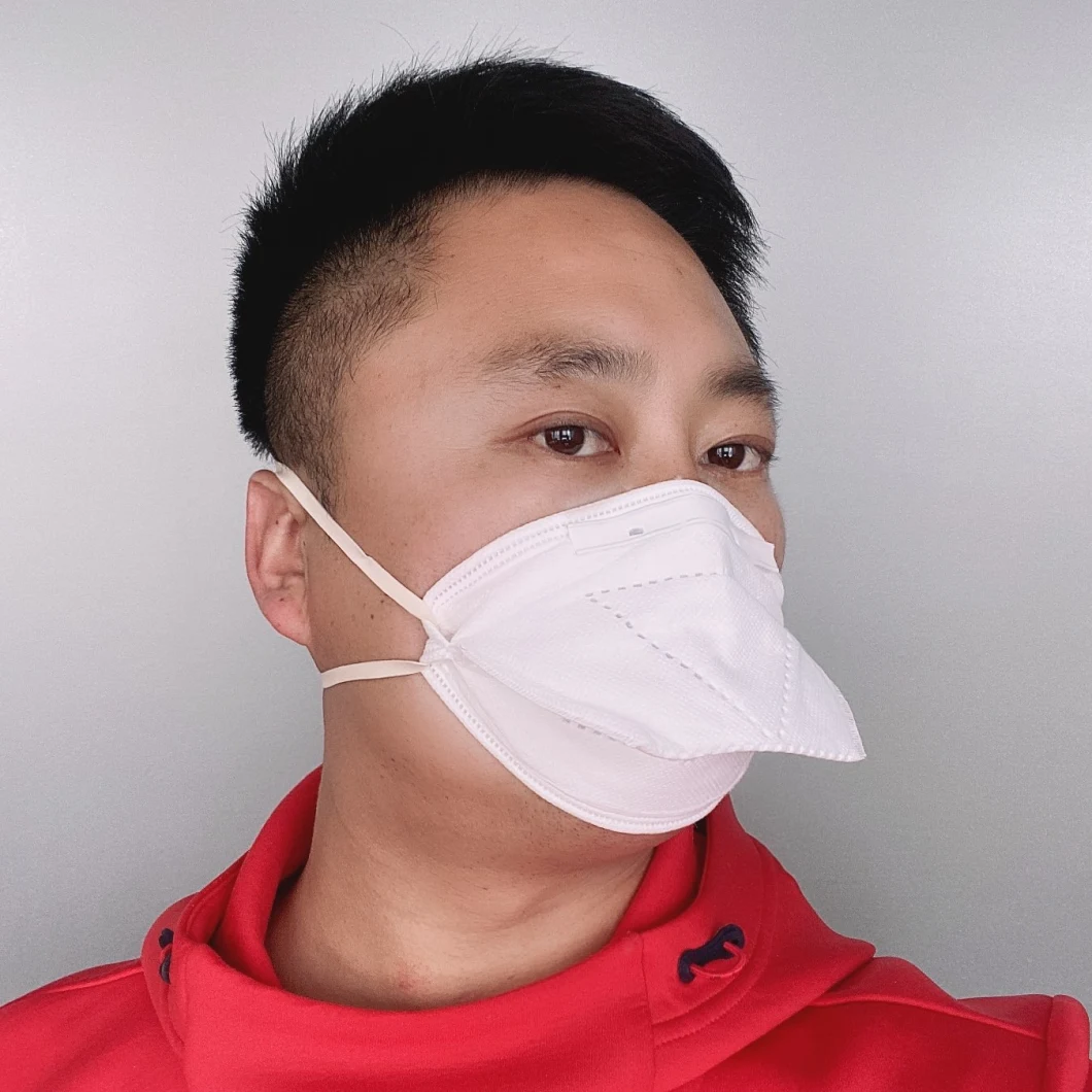 Ce FDA Approved FFP2 FFP3 Duckbill Mask Head Face Mask Easy Ware and Breath Melt-Blown 5 Ply Mask