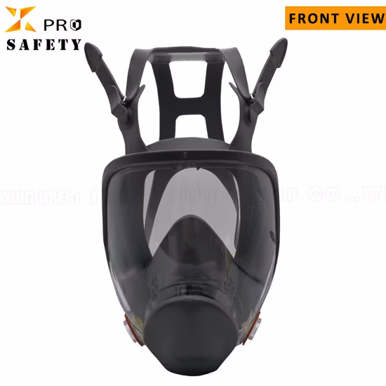 Óculos de máscara facial à prova de poeira à prova de gás reutilizável filtro respiratório filtro ativado máscara de carbono